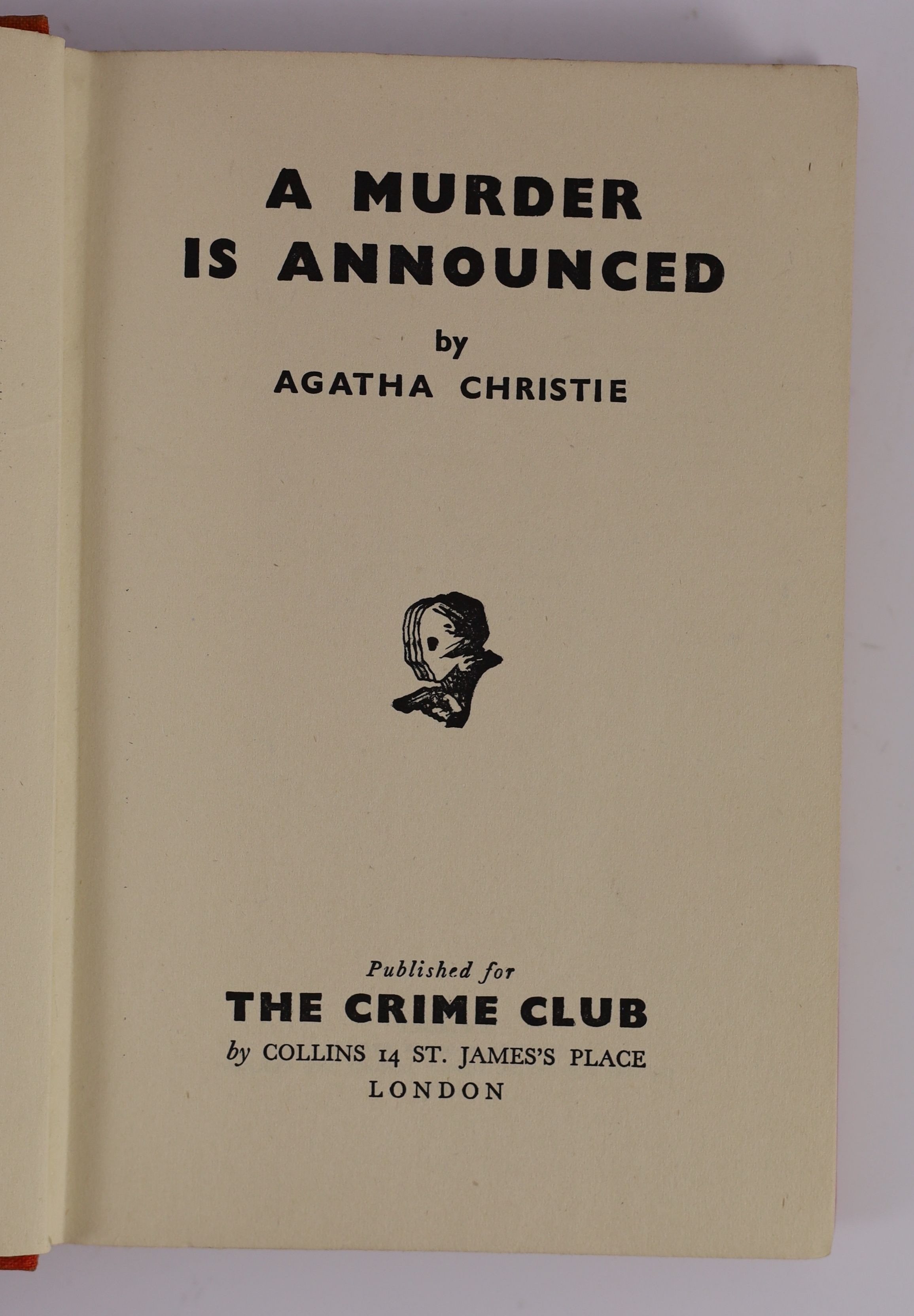 Christie, Agatha - A Murder Is Announced, 1st edition